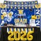 Class of 2026 Graduation Decorations - 61-Piece Blue and Gold Party Kit: Congrats Grad Backdrop, Porch Signs, Tassels & Large Balloon Set - College & High School Supplies